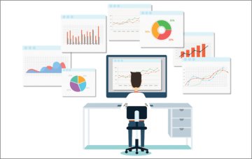 رسوم توضيحية لنظام إدارة التعلم بالمدرسة
