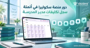 دور منصة سكوليرا في أتمتة سجل تكليفات مدير المدرسة