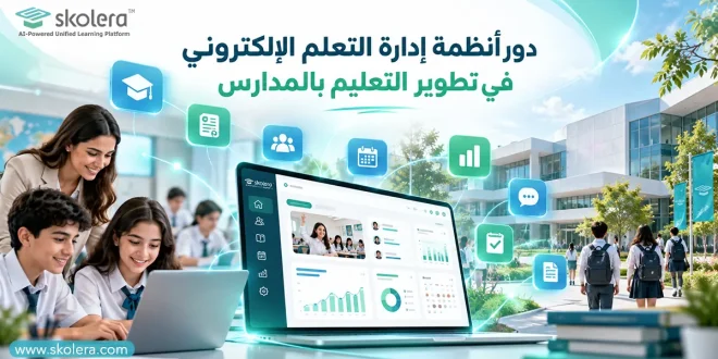 دور انظمة ادارة التعلم الالكتروني في تطوير التعليم