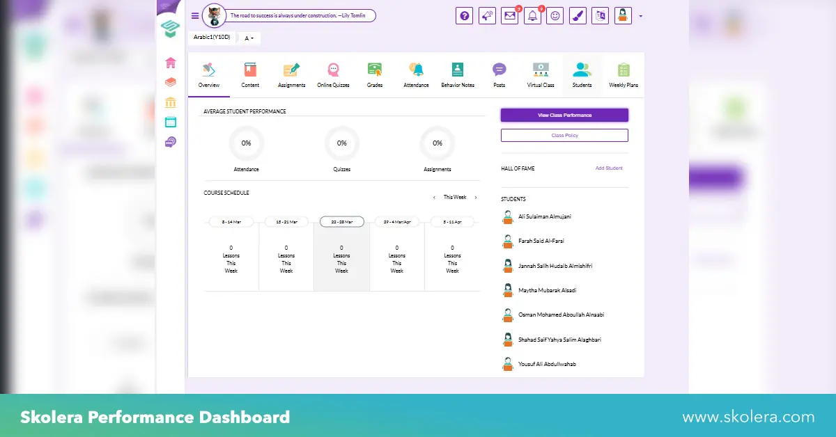  Improved Academic Performance