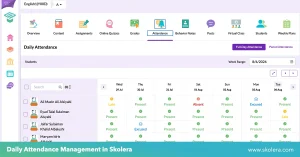 online student attendance management system